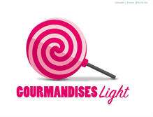 Tablet Screenshot of gourmandises-light.com